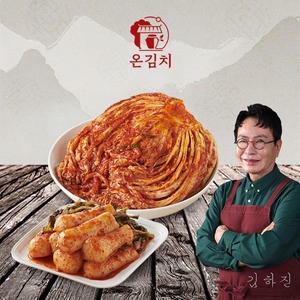 온김치 김하진의 별미 포기김치 8kg + 총각김치 2kg