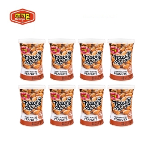 머거본 꿀땅콩 캔 135g (8개)_이미지