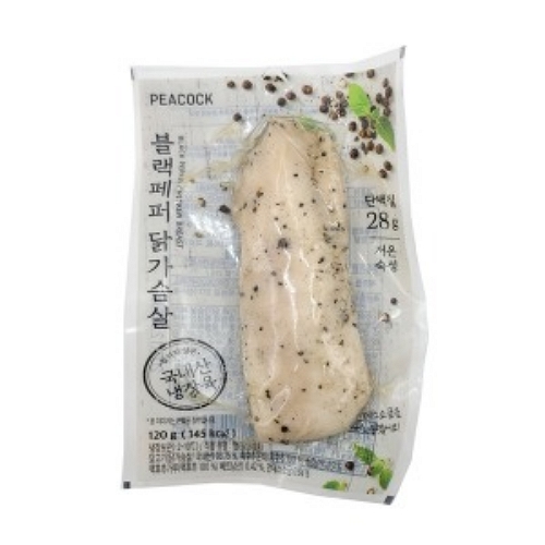 이마트 피코크 블랙페퍼 닭가슴살 120g (2개)