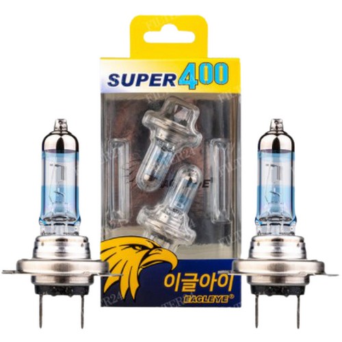 남영전구 이글아이 슈퍼400 할로겐 전조등 (H4, 60/55W)_이미지