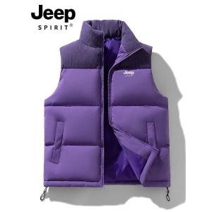 JEEP 만물상 신제품마켓 스프릿 남녀공용 패딩조끼 경량 겨울 초경량 덕다운 퀼팅 하이넥 베스트2090362297_이미지