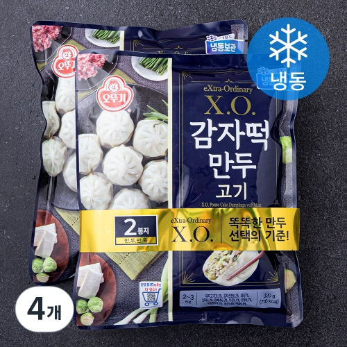 XO 감자떡만두 고기 냉동 320g 4개