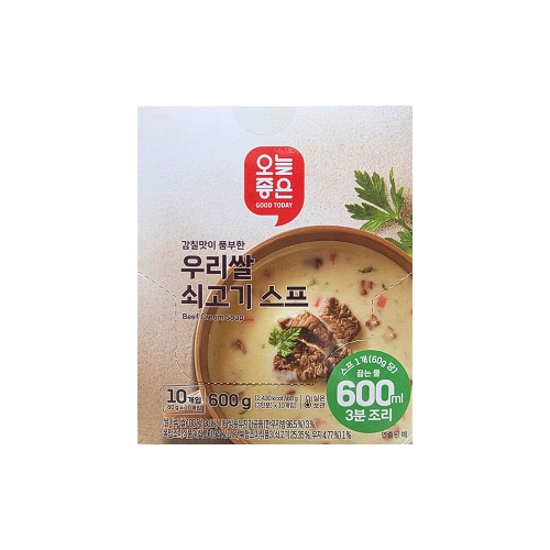 우리쌀 쇠고기 스프 60g