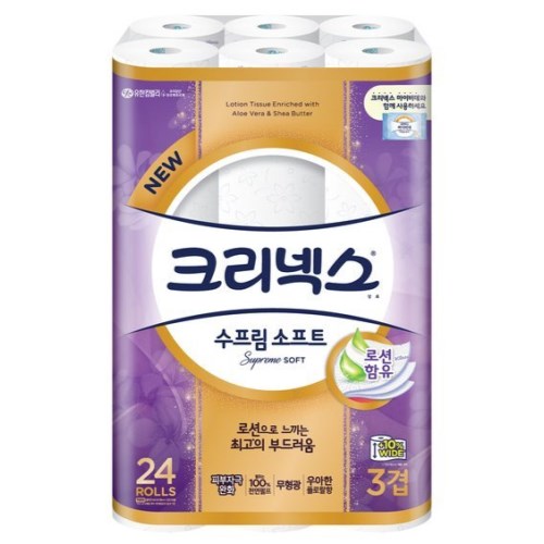 수프림 소프트 와이드 27m (24롤)