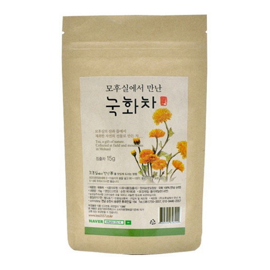 모후실에서 만난 국화차 15g이미지입니다. 누르면 해당 게시물로 새창이동합니다.