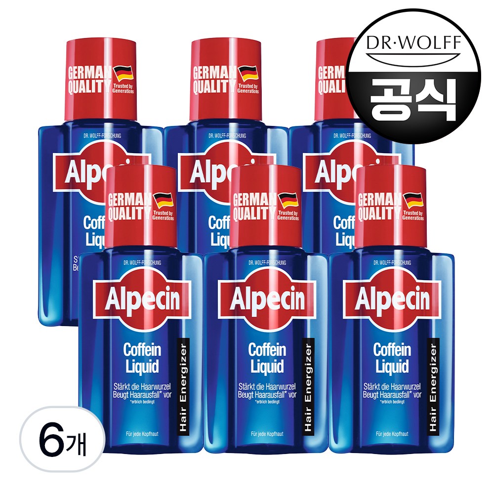 닥터볼프 알페신 카페인 리퀴드 200ml (6개)