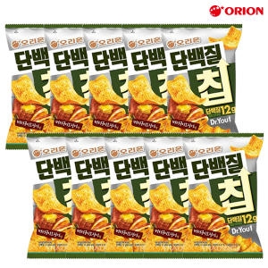 오리온 닥터유 단백질칩 버터구이오징어맛 60g (10개)_이미지