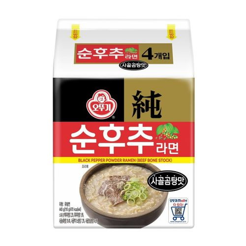 오뚜기 순후추 라면 사골곰탕맛 110g (16개)_이미지