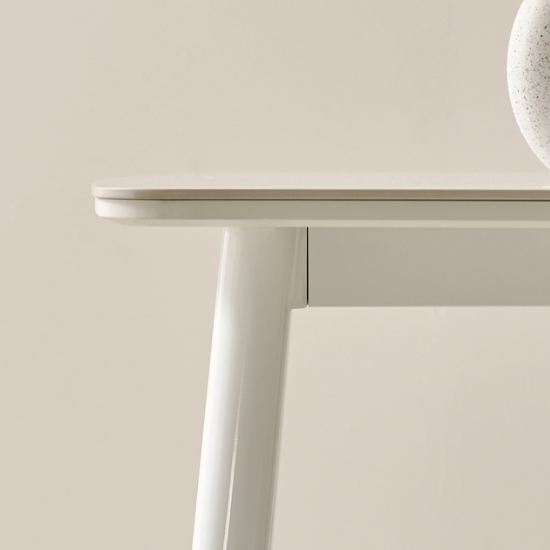 라로퍼니처 세리스 24T 유광 저소음 포세린 세라믹 식탁 1800 (의자별도)_이미지