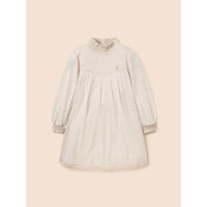 삼성물산 빈폴 KIDS 러블리 빙키 걸즈 반목 트윙클 샤 원피스 아이보리 BI5871G050
