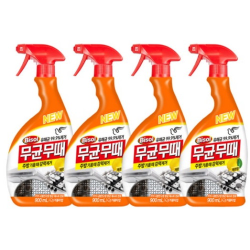 무균무때 주방용 900ml (4개)_이미지