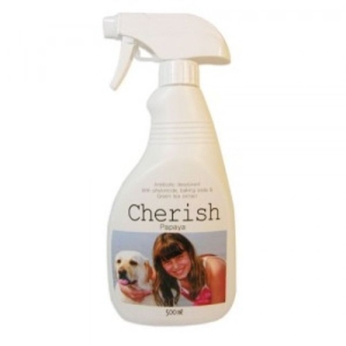 [불명] 체리쉬 항균 강아지 고양이 탈취제 파파야향 500ml_이미지