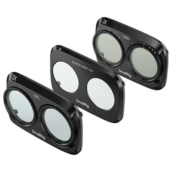 스몰리그 6649 DJI <b>오즈모</b> <b>포켓</b><b>4</b>P용 VND/CPL/블랙 필터 키트