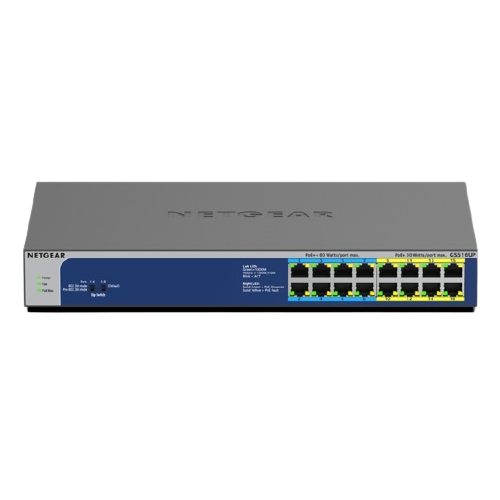 넷기어 GS516UP PoE+ 스위치허브