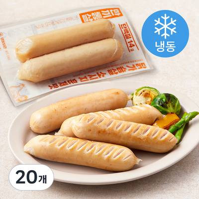 이그니스 한끼통살 닭가슴살 더블 소시지 훈제맛 100g (20개)_이미지