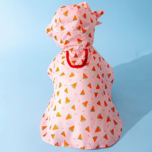 [불명] EP1 1+1 강아지우비 수박 (XS)