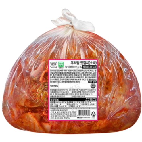 종가 우리땅 맛김치 소백 10kg (1개)_이미지