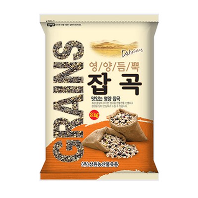 수입 검정찰보리 2kg