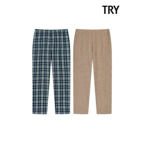 TRY 남성 선염 기모 9부 하의 I52_이미지