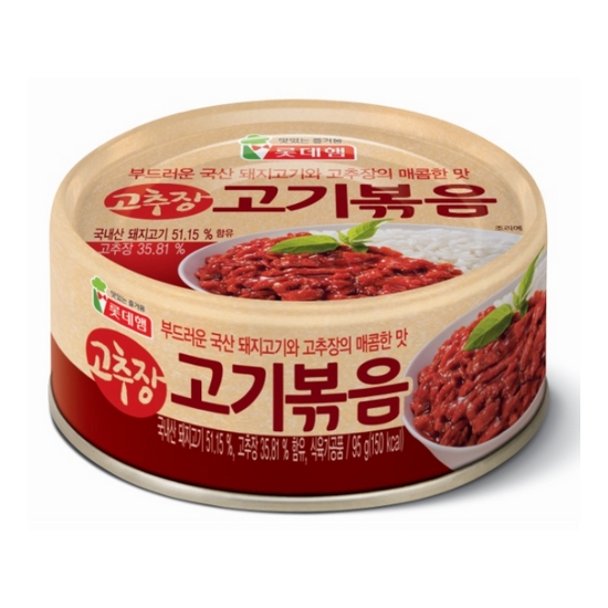 롯데웰푸드 롯데햄 고추장 고기볶음 95g (24개)