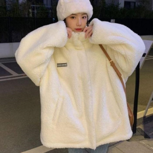 오노마 ONM 후리스 여성 루즈핏 따뜻한 겨울 잠바 털잠바 빅사이 23566992_이미지