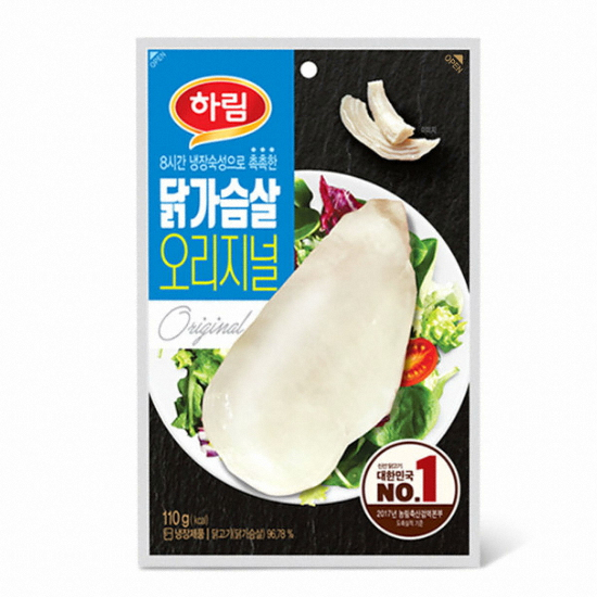 하림 닭가슴살 오리지널 110g (1개)