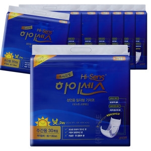 단오 속기저귀 일자형패드 30매x8팩