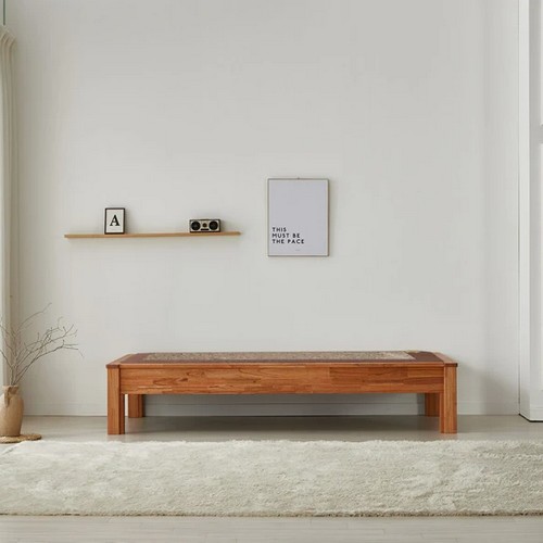 여명흙침대 더참죽 평상 돌소파 MS (그린맥반석)_이미지