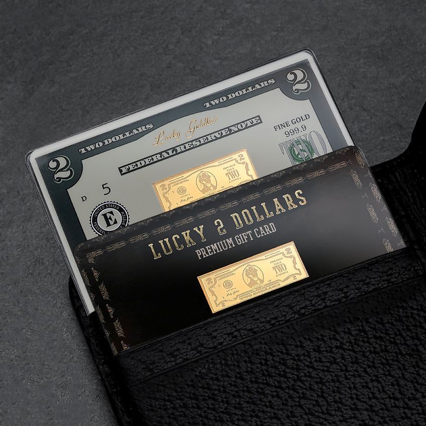 한국귀금속보석거래소 순금 행운의 2달러 카드 1g이미지입니다. 누르면 해당 게시물로 새창이동합니다.