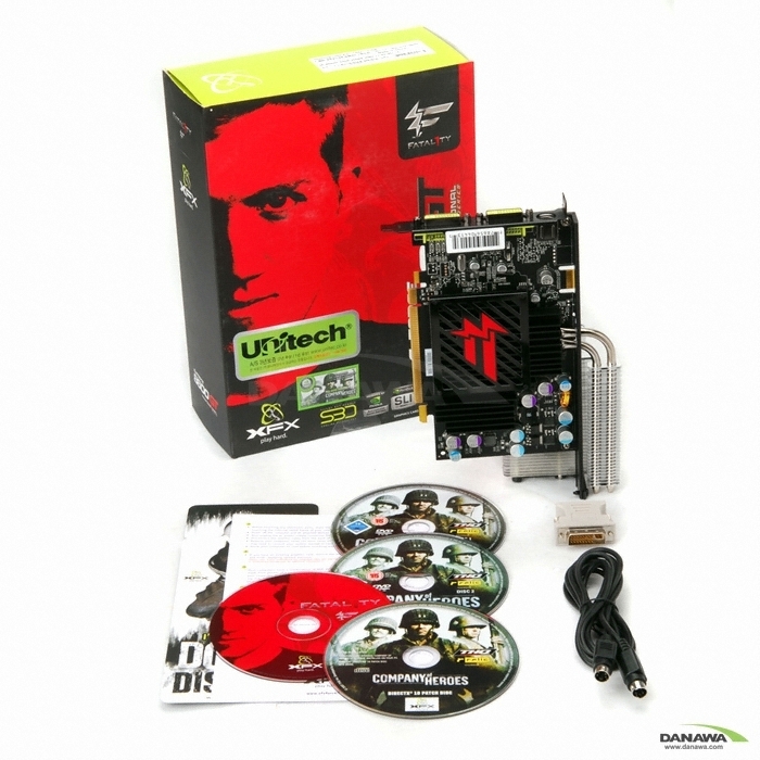 XFX ������ 8600GT FATAL1TY DDR3 256MB ���д� ���� �������