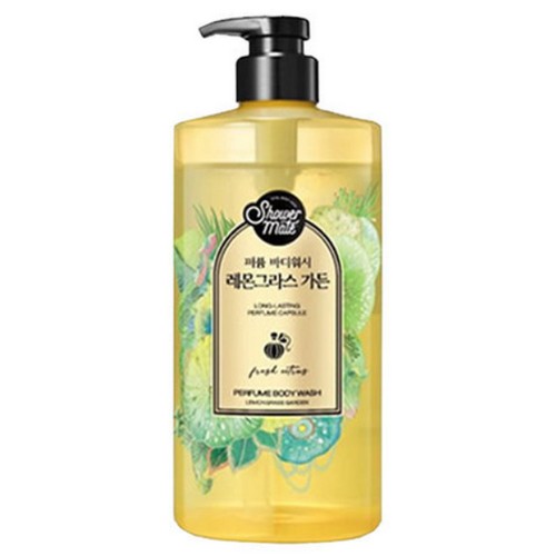샤워메이트 퍼퓸 레몬그라스 가든 바디워시 1000ml (1개)_이미지