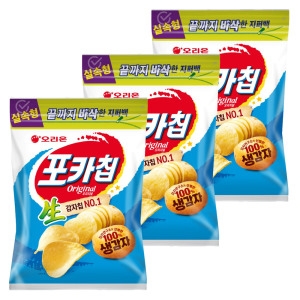 오리온 포카칩 오리지널 대용량 266g 3봉
