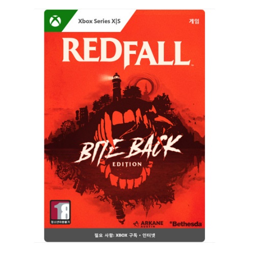  레드폴 한글판 XBOX Series, 바이트블랙/다운로드코드
