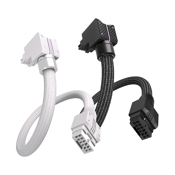 EZDIY-FAB UNIFAS ARGB 12V-2x6 RVS 연장 케이블 (화이트)