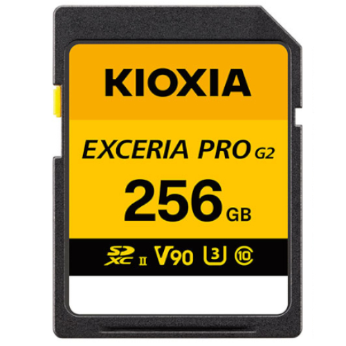 키오시아 SD UHS-II EXCERIA PRO G2 V90 (256GB)