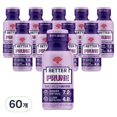 동화약품 배러 푸룬 120ml (60개)