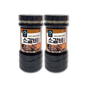 청정원 전통 소갈비양념 840g 2개 갈비찜 LA갈비양념 양념갈비