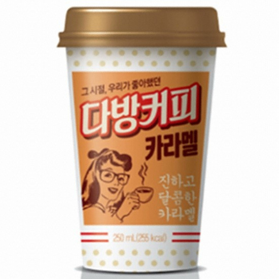 동원F&B 다방커피 카라멜 250ml (12개)_이미지