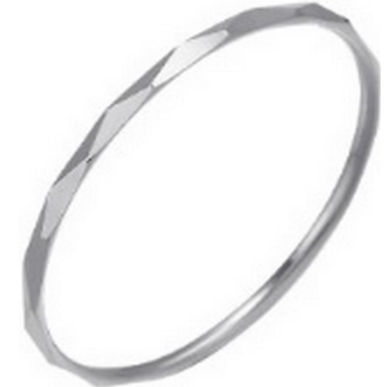 모아르 여자 14K 반지 레이어드 링 다이아 컷팅 슬림_이미지