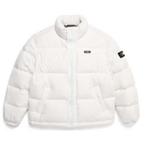 내셔널지오그래픽 레이만 남성 숏기장 다운 점퍼 N224MDW710