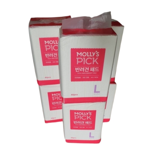 몰리스 픽 반려견 패드 L 45매 (6개)_이미지