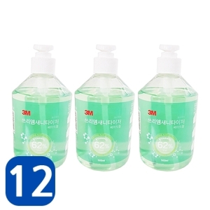 손소독제 500ml X12개 1박스 새니타이저 겔 손세정