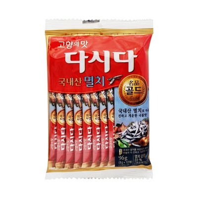 다시다 명품 골드 멸치 96g(8gx12입)