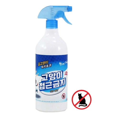 깔끄미 고양이 접근금지 길들이기 대소변방지 차단 싫어하는냄새 기피제 차단제 퇴치제 용량별 1개 1000ml_이미지