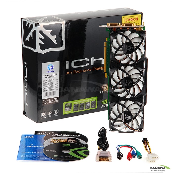 INNO3D iChiLL 지포스 GTX275 iChill D3 896MB AC Accelero XXX_이미지