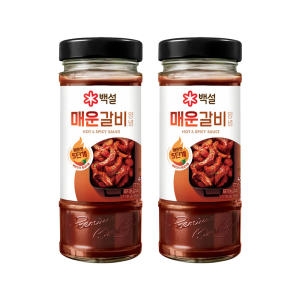 백설 매운갈비양념 490g (2개)_이미지