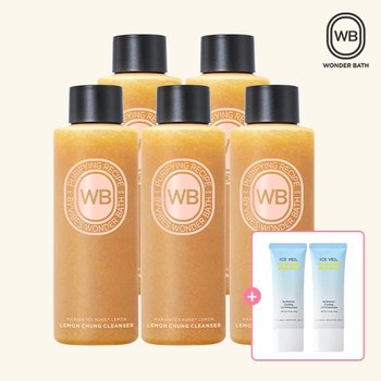 원더바스 조성아 레몬청 클렌저 트위스트캡 허니&레몬 200ml (기본패키지2)_이미지