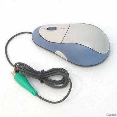 GOLDWIN 5D Optical Mouse 블루 PS2_이미지
