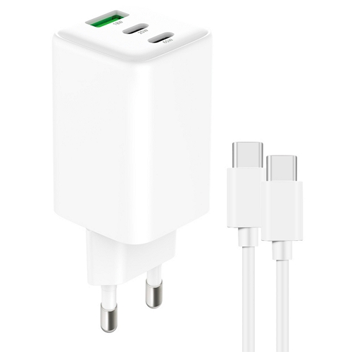 PD PPS 65W 3포트 GaN 충전기 ZX-3U26KR