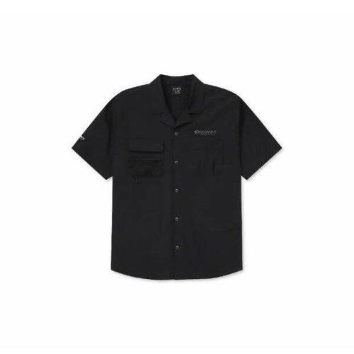 디스커버리 익스페디션 경량 폴튼 고프코어 유틸리티 포켓 셔츠 DMTR78043-BKS_이미지